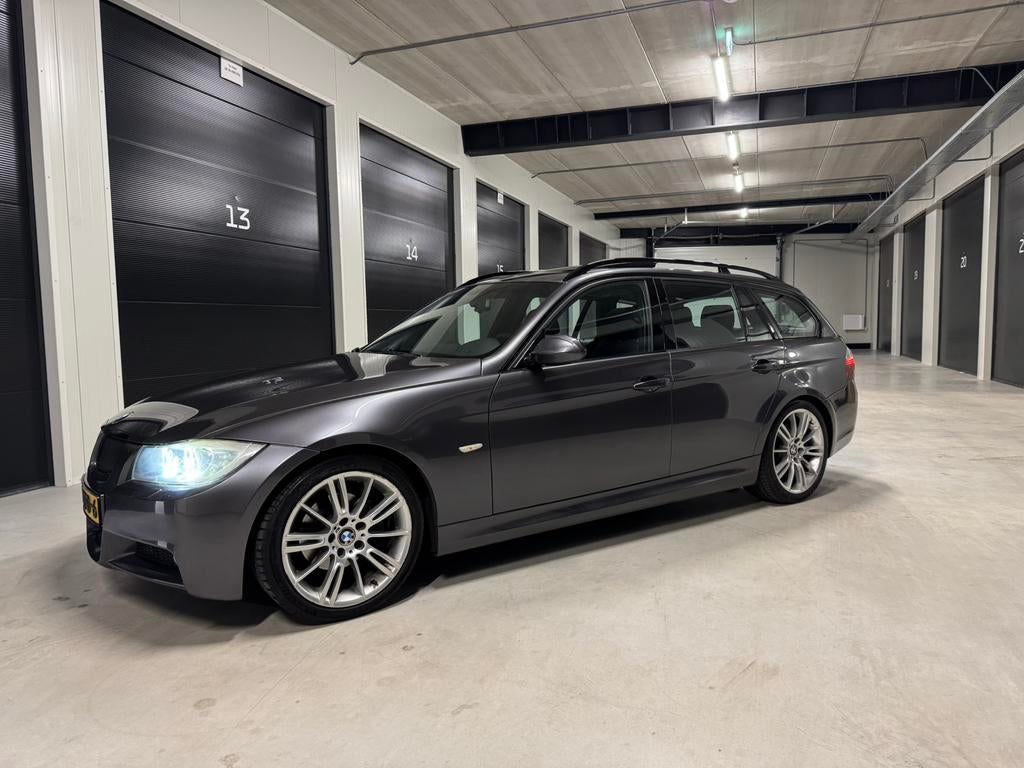 BMW 3-Serie 2.5 I 325 Touring 2006 Grijs shadow line, Auto's, Achterwielaandrijving, 2497 cc, 1445 kg, Handgeschakeld