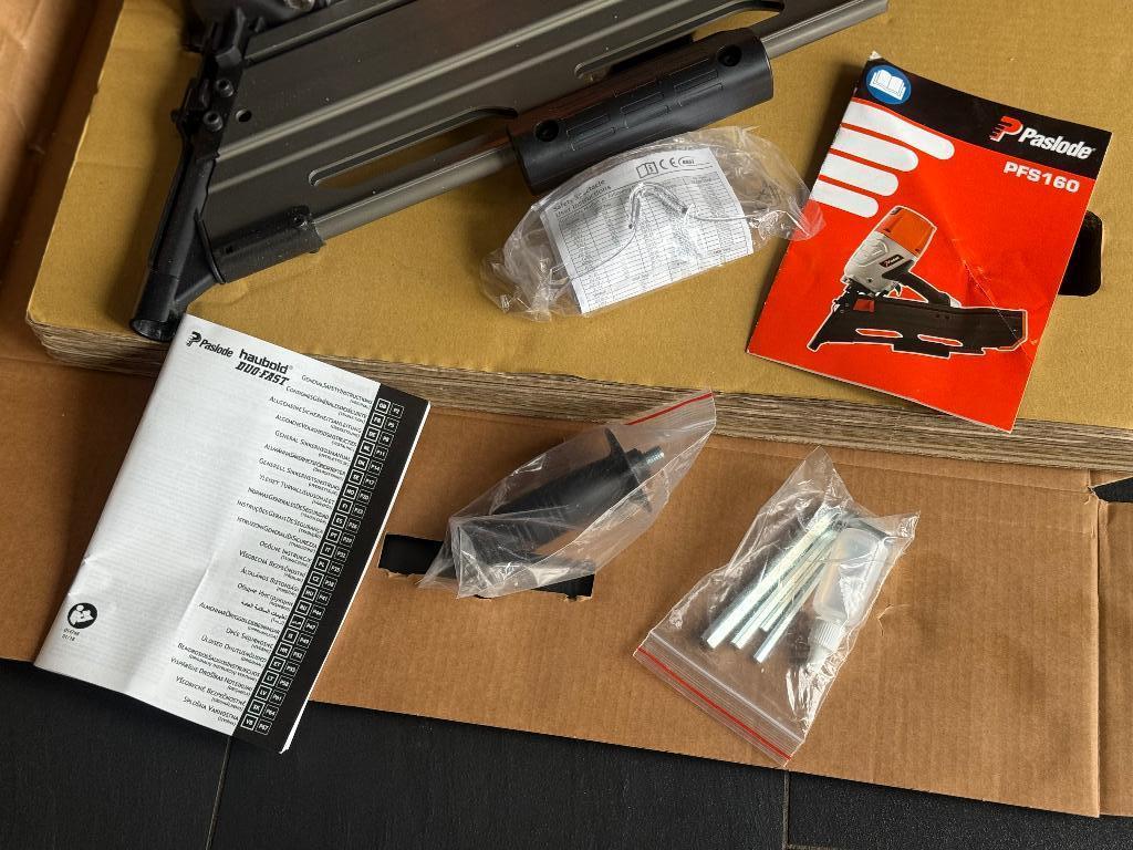Paslode PFS160 stripnagelmachine (34) – NIEUWSTAAT, Ophalen of Verzenden, Nieuw