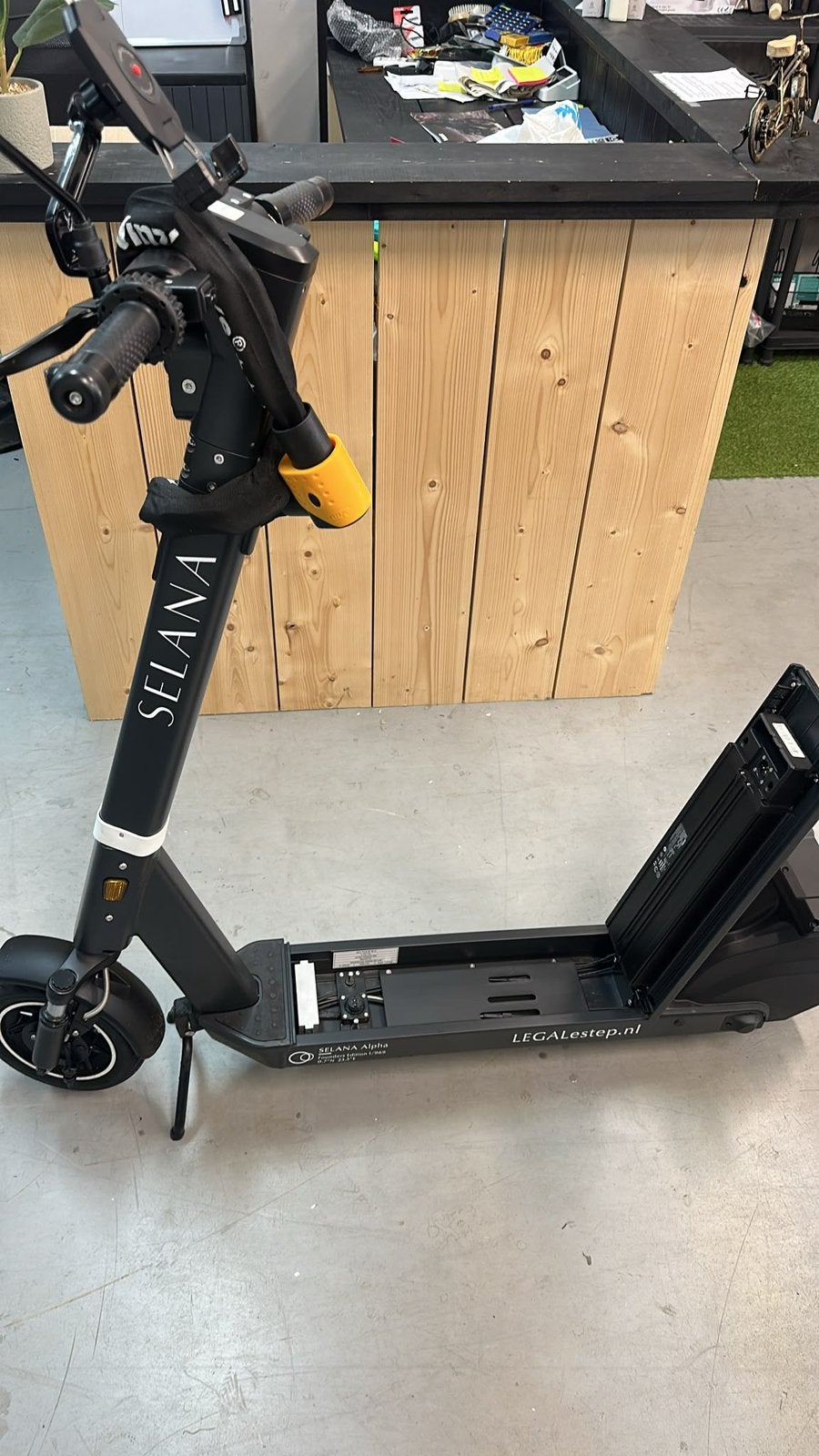Legaal elektrische step, Ophalen, Zo goed als nieuw, Elektrische step (E-scooter)