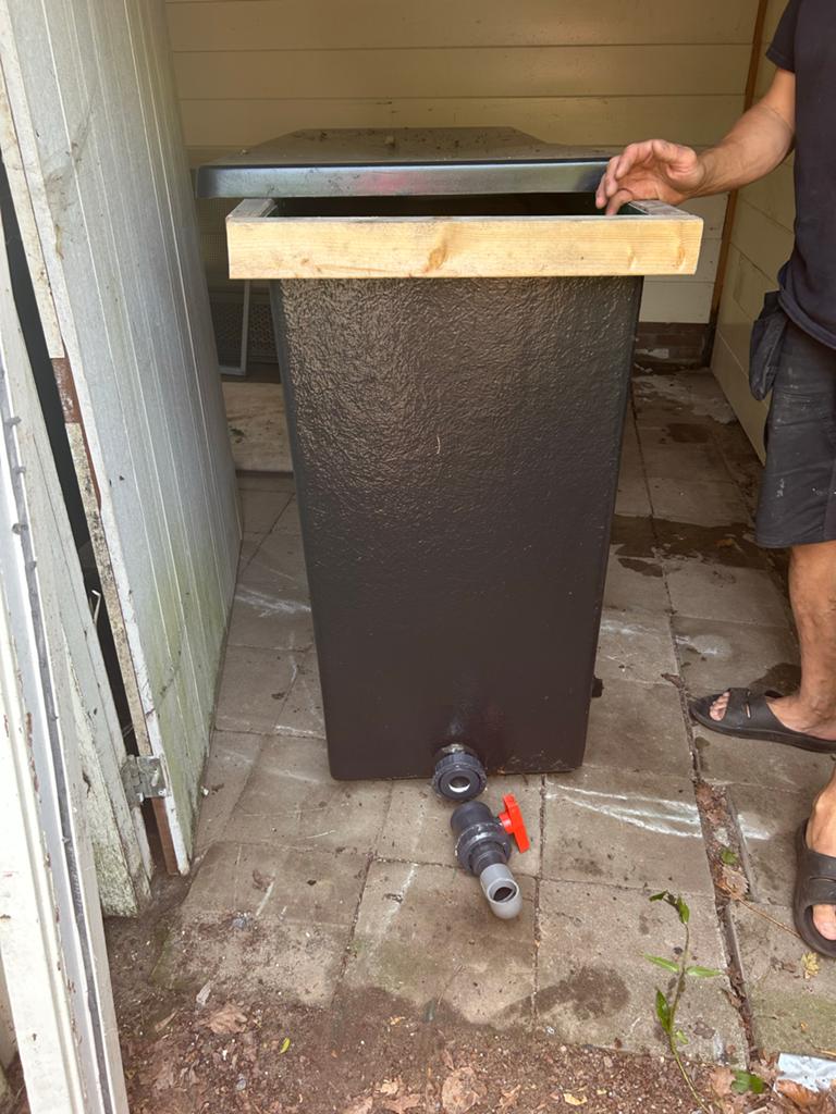Grote Triki Vijverfilter 150x50 cm, Tuin en Terras, Vijver-toebehoren, Gebruikt, Vijverfilter, Ophalen of Verzenden