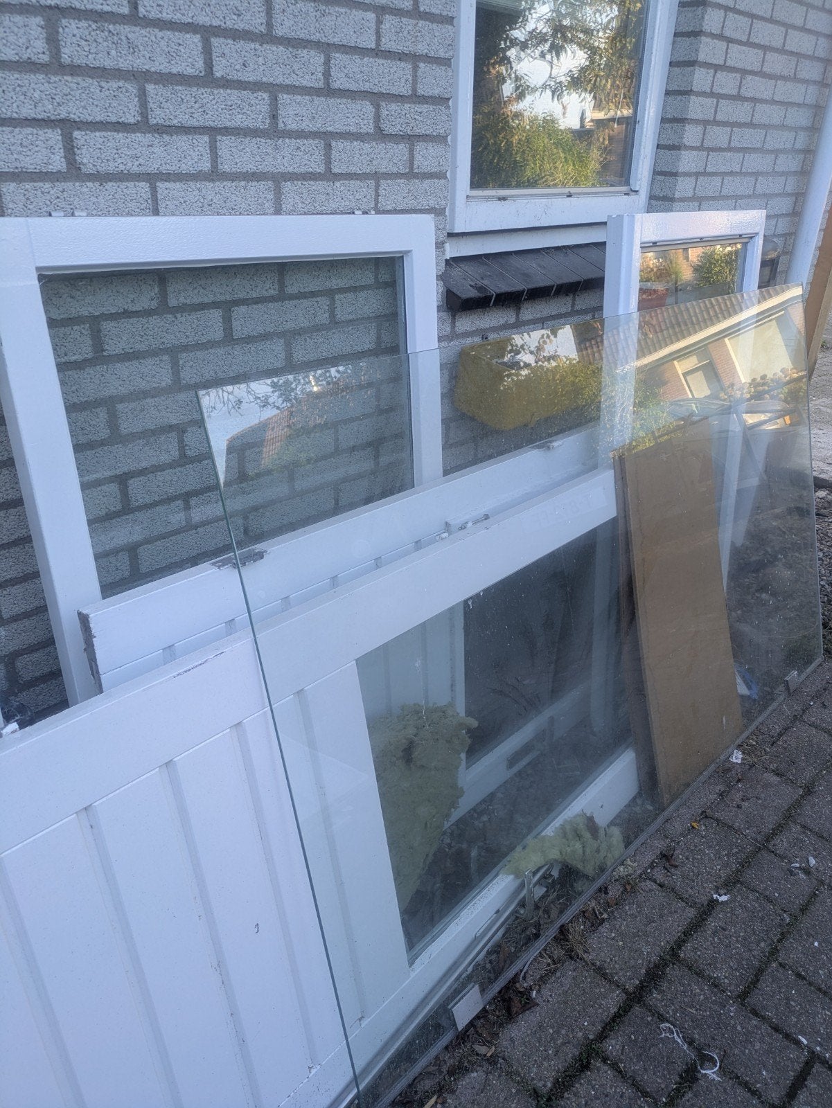Glasplaat, Ophalen, Gebruikt, 80 tot 120 cm, 160 cm of meer