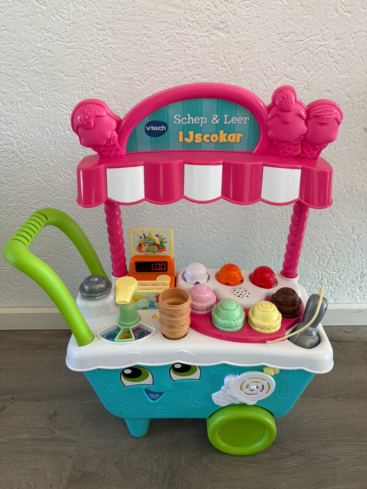 Vtech ijscokar, Kinderen en Baby's, Speelgoed | Vtech, Ophalen, Zo goed als nieuw, 6 maanden tot 2 jaar
