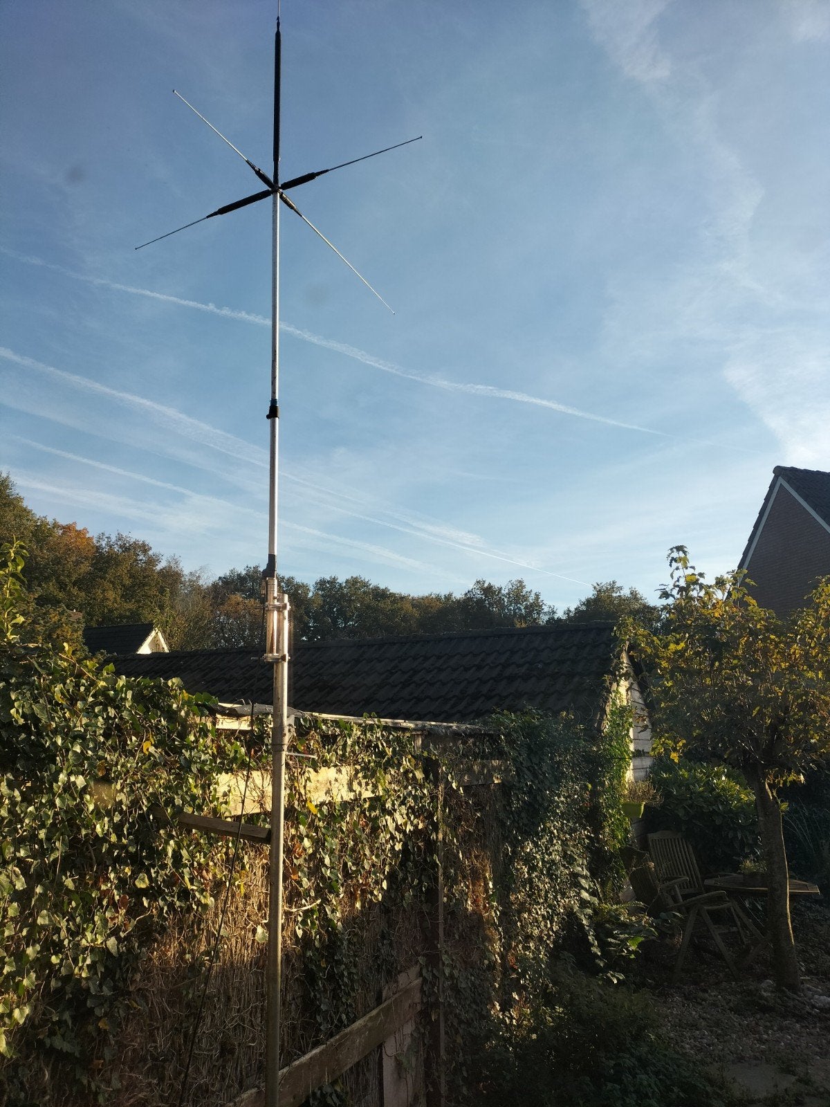 Kleine all band HF antenne., Ophalen, Antenne
