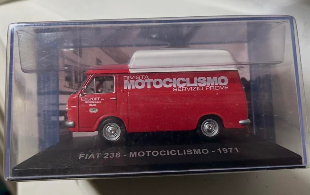 Fiat 238 Motociclismo Servizio Prove 1971 Modelauto, Ophalen of Verzenden, Nieuw, Auto, Overige merken