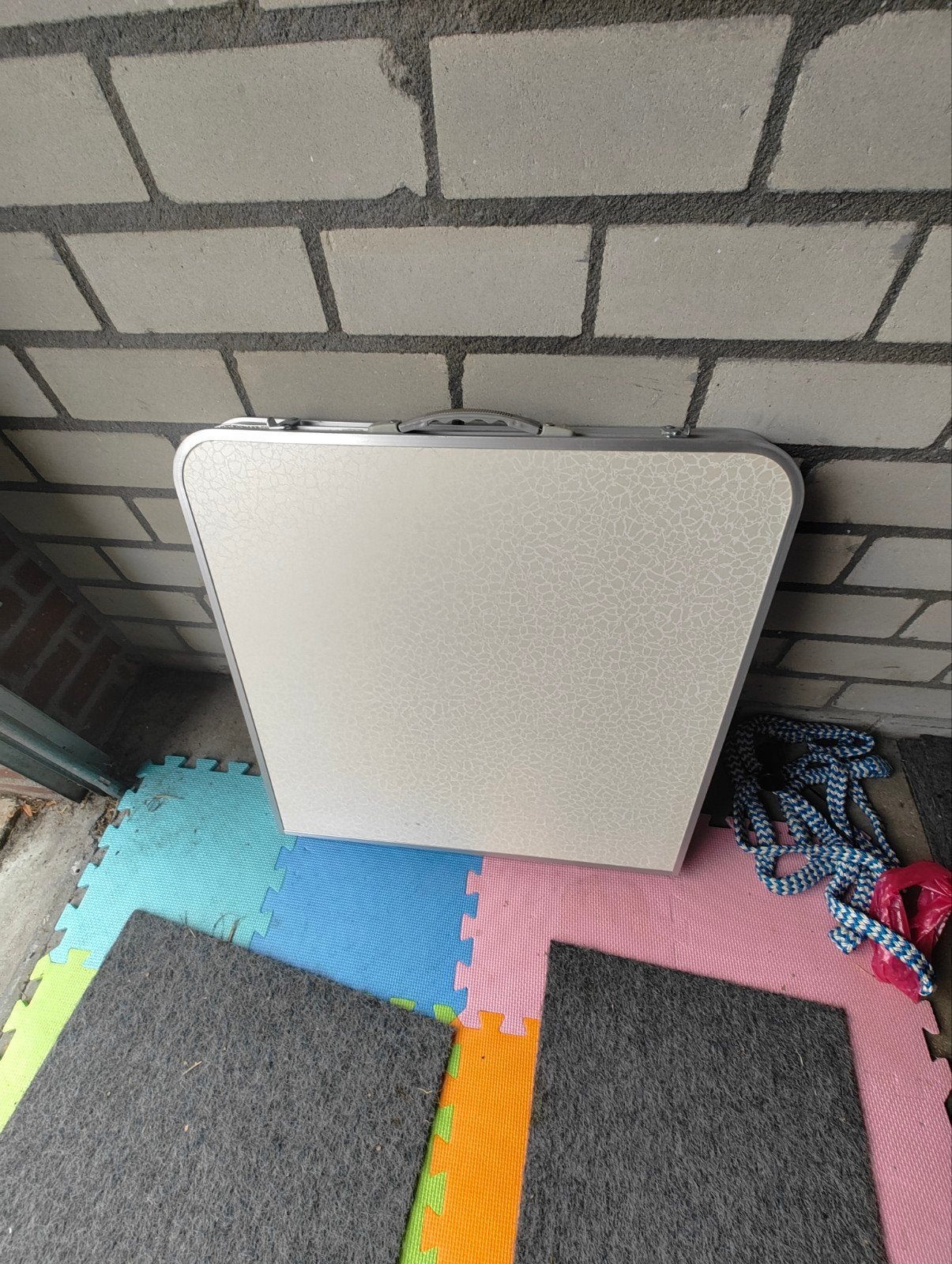 Opvouwbare campingtafel - Ideaal voor kamperen, Caravans en Kamperen, Ophalen of Verzenden, Gebruikt, Campingtafel