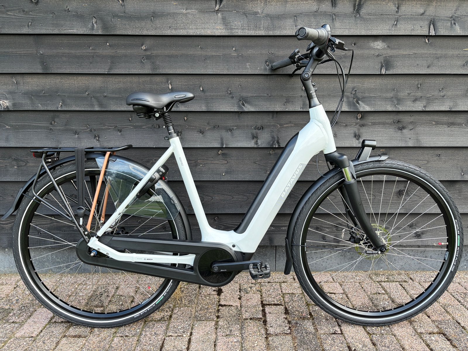 Batavus Finez E-go Power 500WH/Nieuwstaat/200KM/Bosch Motor, Fietsen en Brommers, Ophalen, Batavus, Nieuw, 50 km per accu of meer
