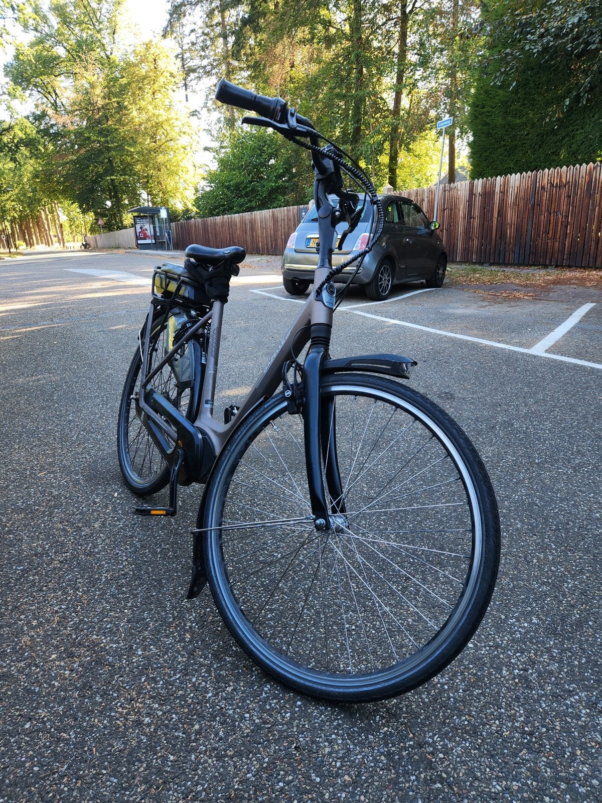 Gazelle Grenoble C7+ elektrische fiets, Ophalen, Gebruikt, 51 tot 55 cm, 50 km per accu of meer