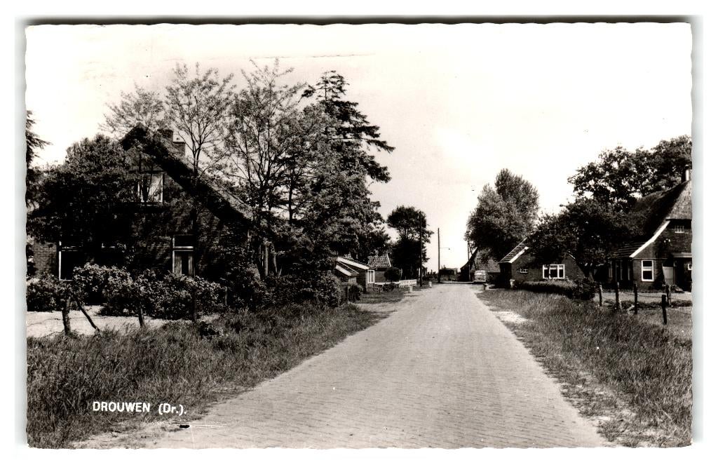 Drouwen, Verzenden, 1960 tot 1980, Gelopen, Drenthe