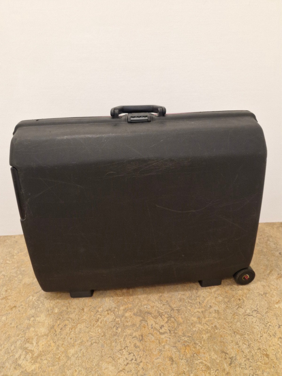 Zwarte Samsonite koffer met wieltjes, Ophalen, Gebruikt, Zwart, 60 tot 80 cm