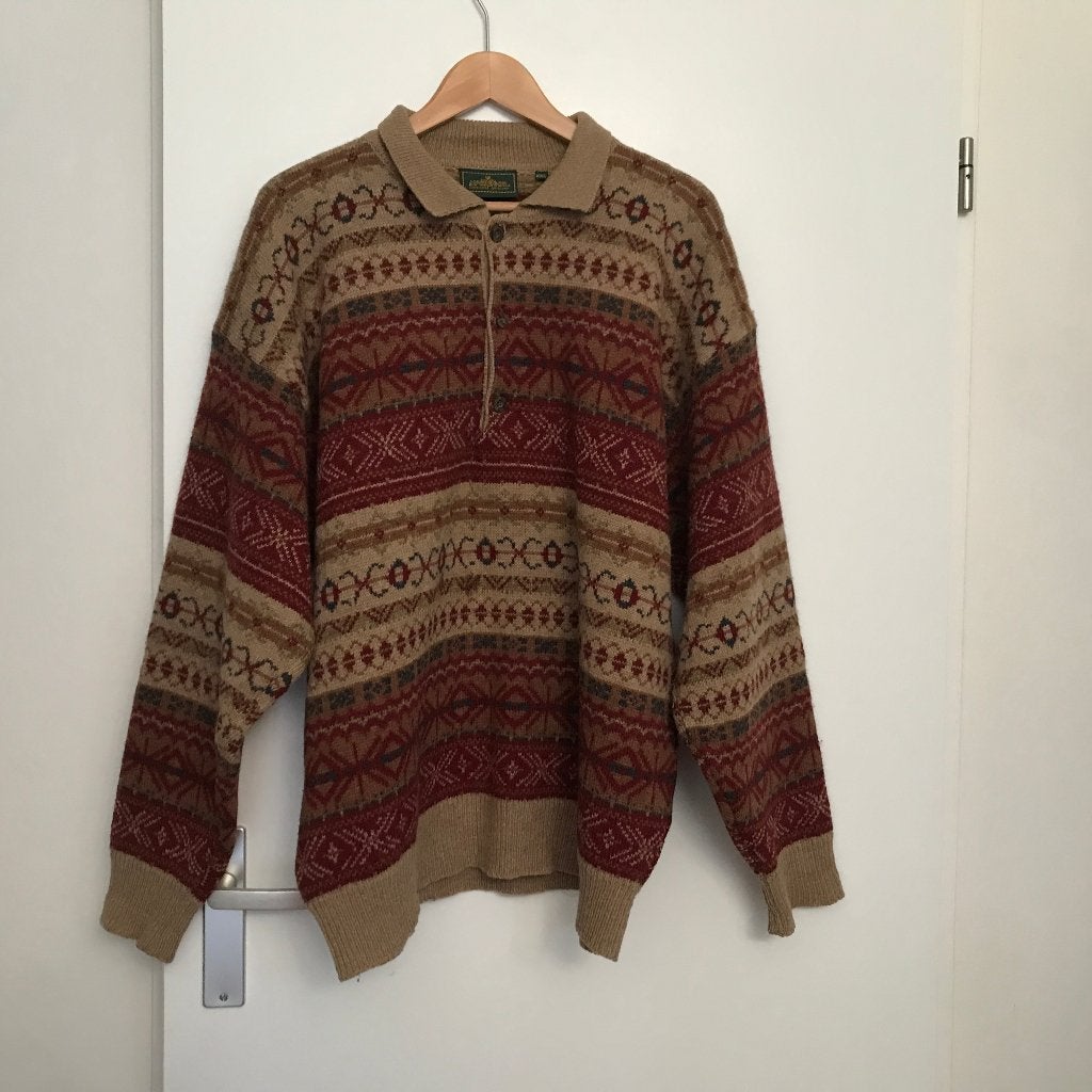 Mc Gregor wollen trui XXL 100% wol Vintage, Ophalen of Verzenden, Zo goed als nieuw, Overige maten