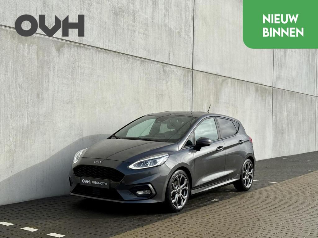 Ford Fiesta ST-Line 1.0 mild hybrid | CarPlay | Keyless, Voorwielaandrijving, Gebruikt, Handgeschakeld, Zilver of Grijs