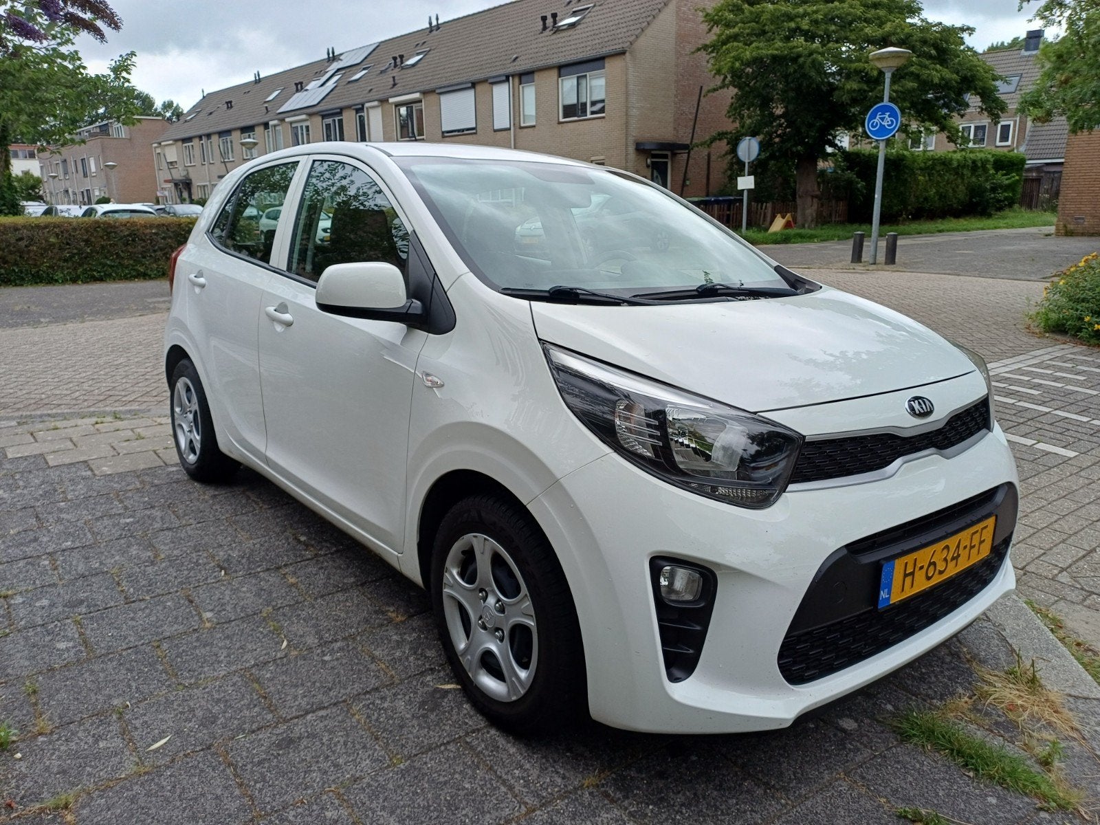 Kia Picanto 1.0 MPi 67pk 4-zits 2020 Wit, Auto's, Voorwielaandrijving, Euro 6, 4 stoelen, Wit