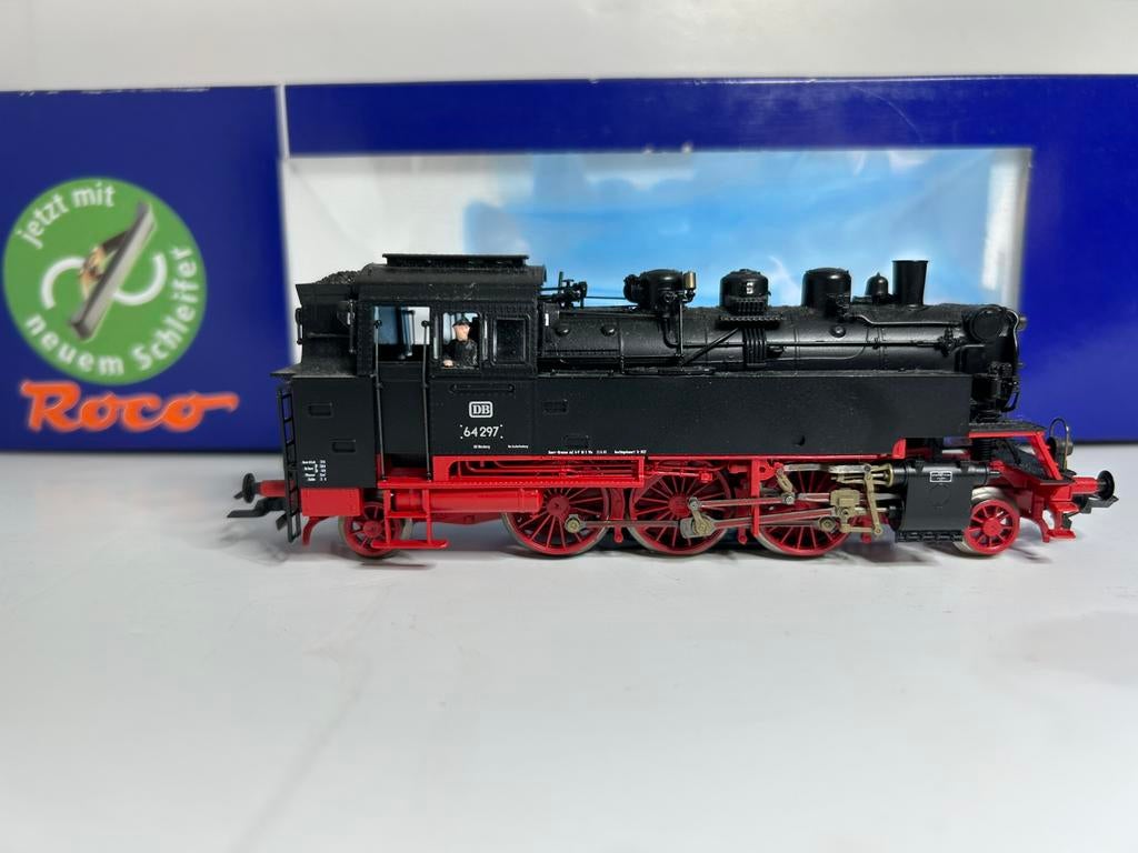 Roco H0 DB 64 297 digitaal (68200) (AC=Wisselstroom), Wisselstroom, Locomotief, Ophalen of Verzenden, Zo goed als nieuw