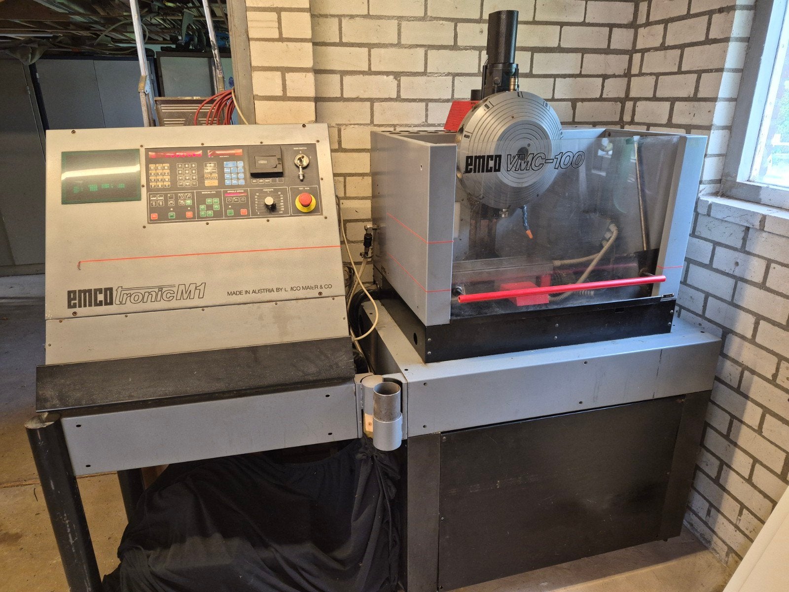 Emco VMC100 freesmachine - Emcotronic M1, Ophalen, Elektrisch, Overige soorten