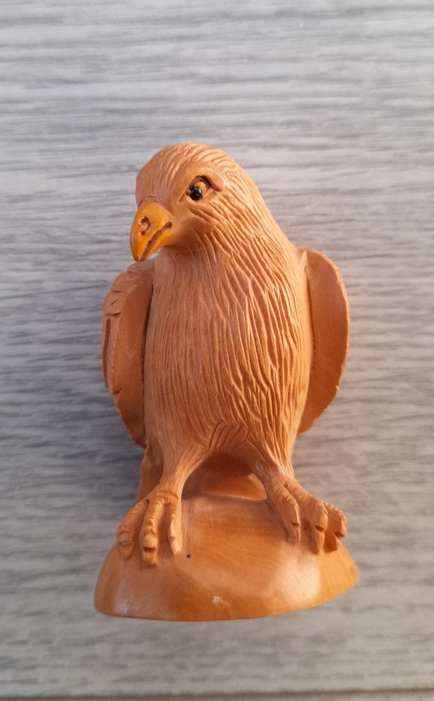 Mooie handgesneden houten netsuke gesigneerd, Antiek en Kunst, Kunst | Niet-Westerse kunst, 6 cm, Ophalen of Verzenden, Netsuke