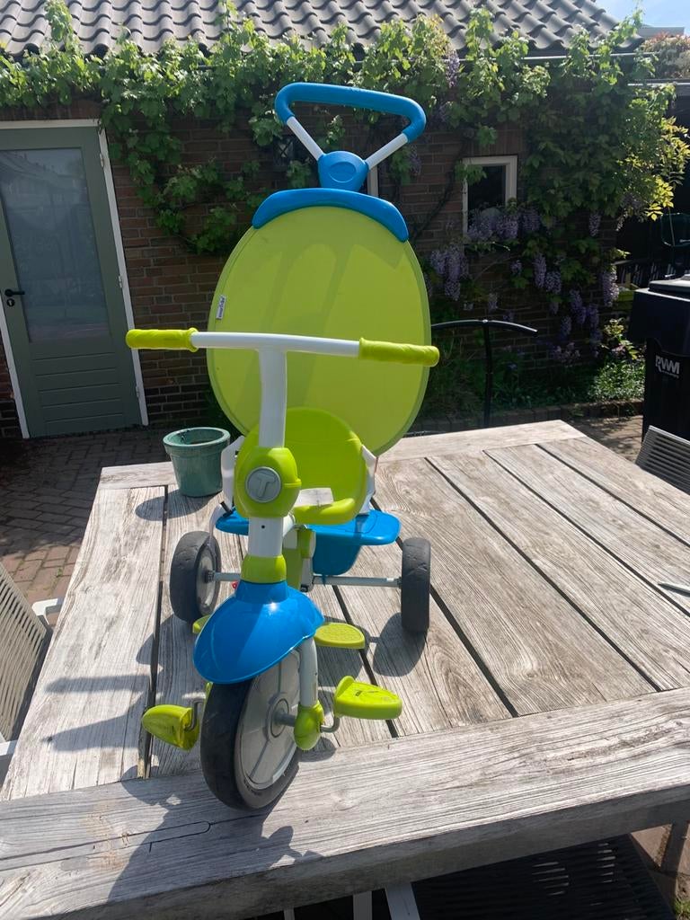 Loopfiets met duw stang, Ophalen, Gebruikt