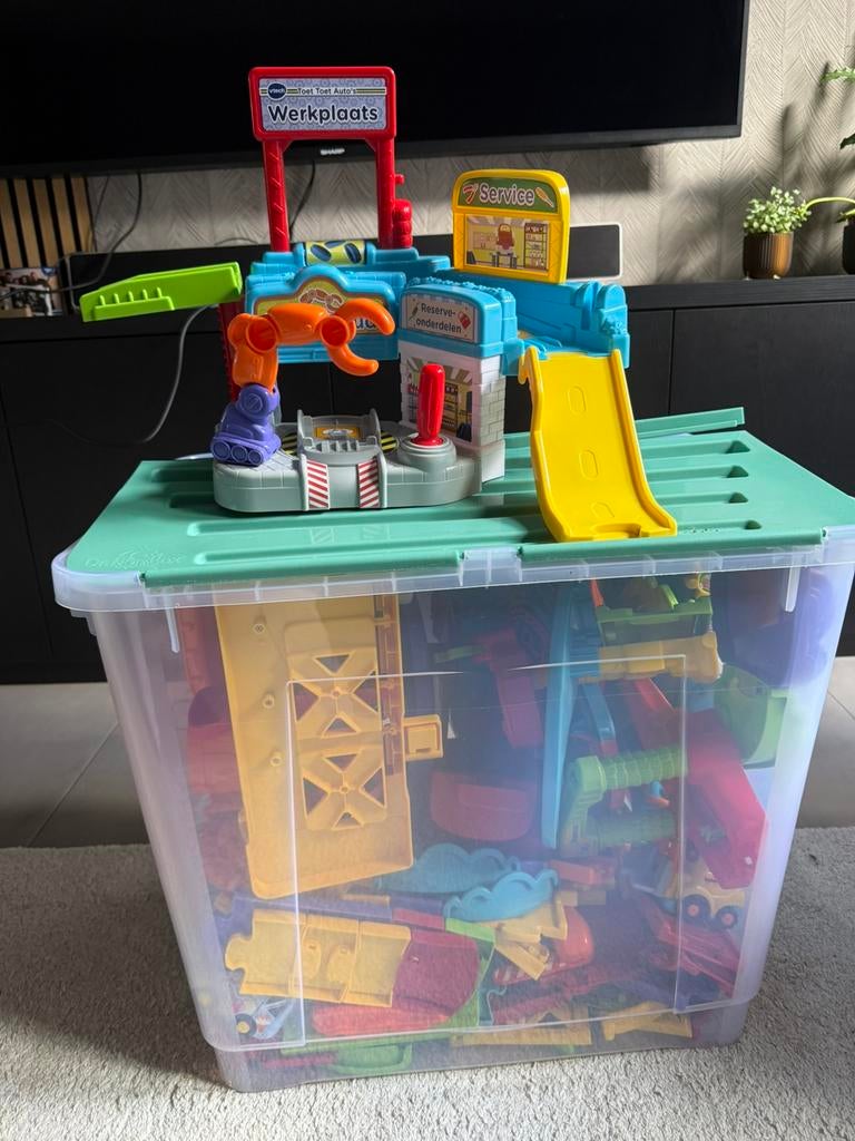 Vtech toet toet auto's meerdere sets, Ophalen, Gebruikt, 2 tot 4 jaar