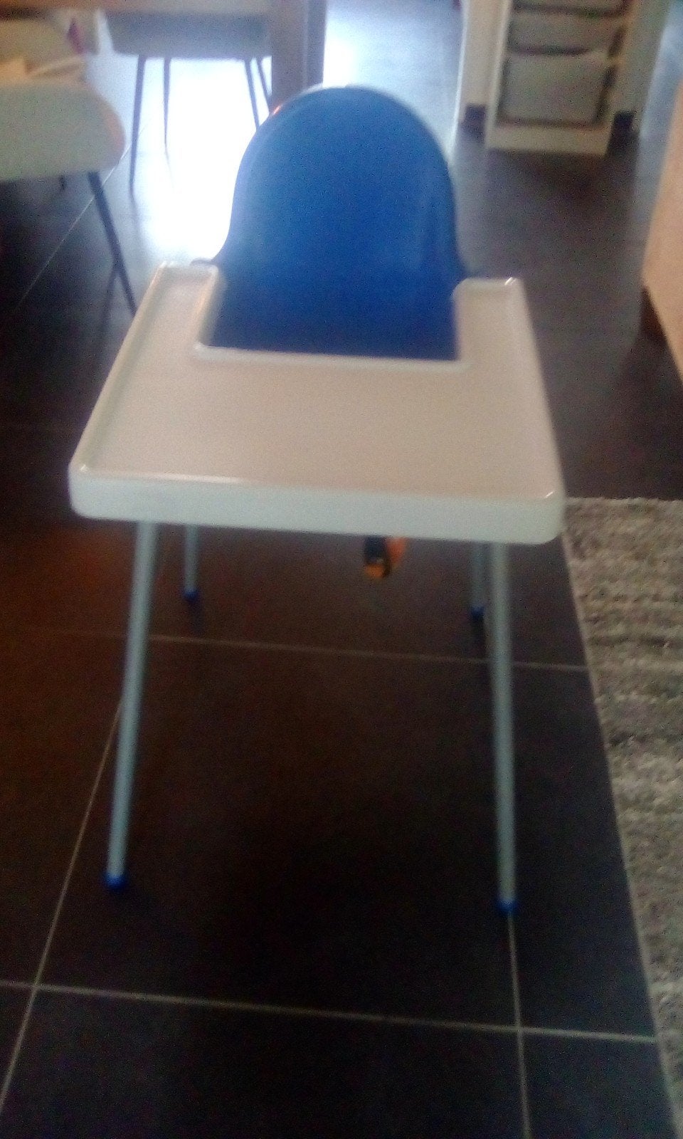 Ikea kinderstoel kleur blauw, Kinderen en Baby's, Ophalen, Gebruikt, Overige typen