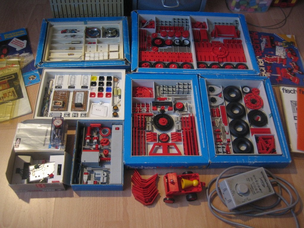 fischertechnik,technik,fishertechniek, Ophalen of Verzenden, Gebruikt, Groter dan 1:32