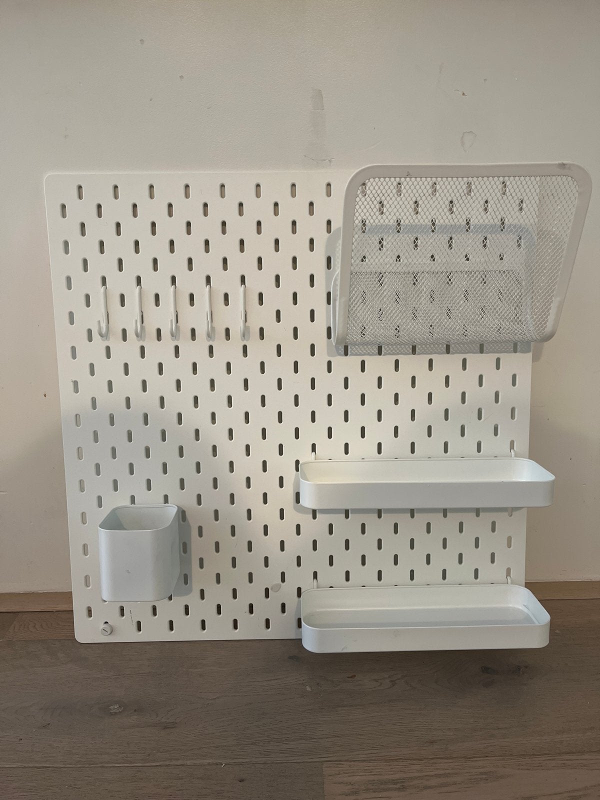 IKEA Skadis pegboard met accessoires, Ophalen of Verzenden, Zo goed als nieuw