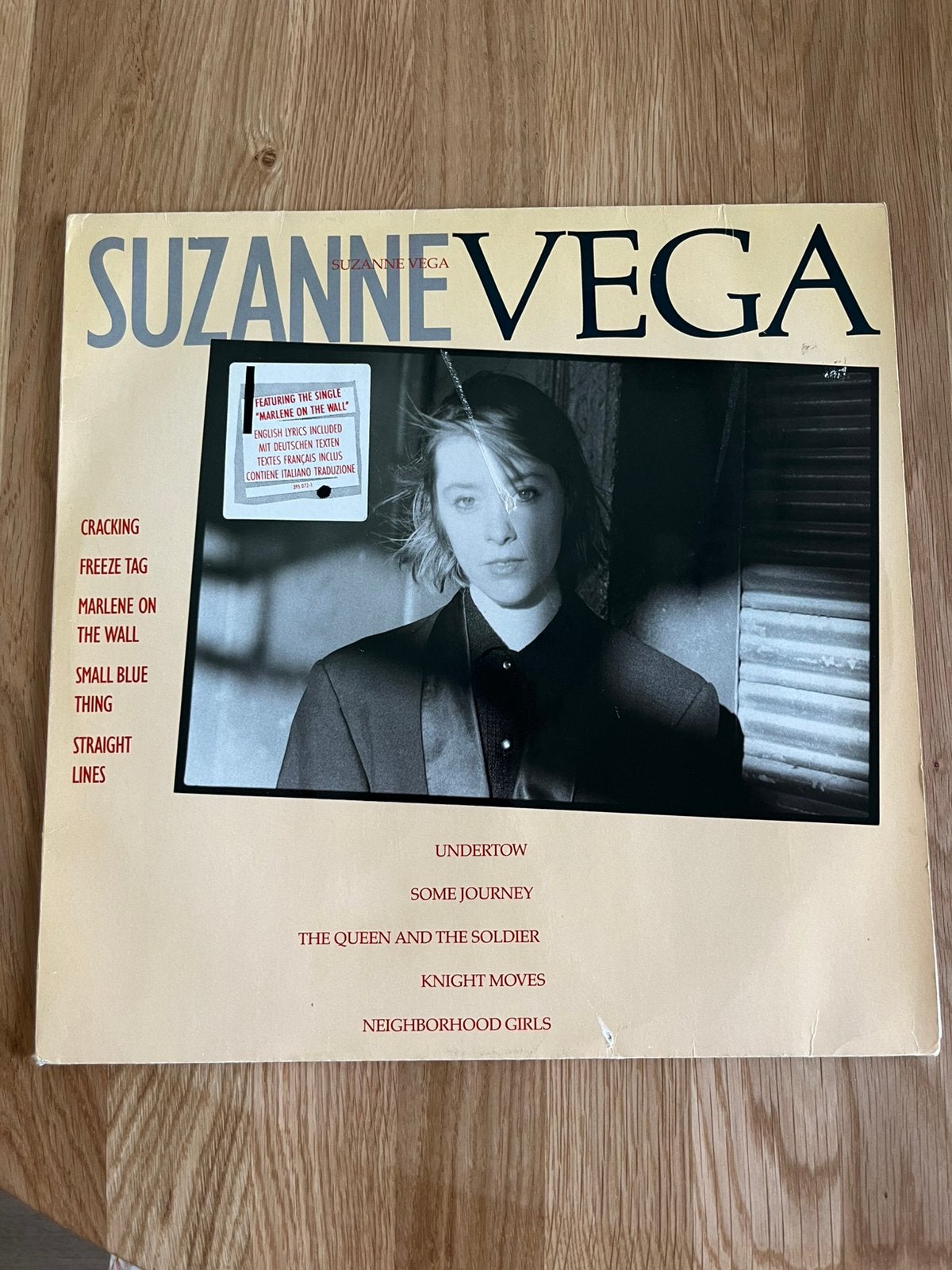 Suzanne Vega. Suzanne Vega (1985), Cd's en Dvd's, Vinyl | Overige Vinyl, Ophalen, Zo goed als nieuw, 12 inch