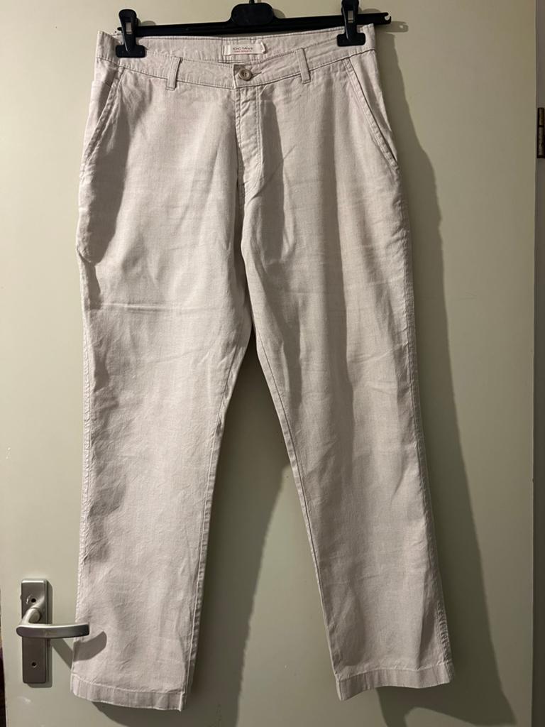 Linnen chinno 32, Kleding | Heren, Broeken en Pantalons, Ophalen of Verzenden, Zo goed als nieuw