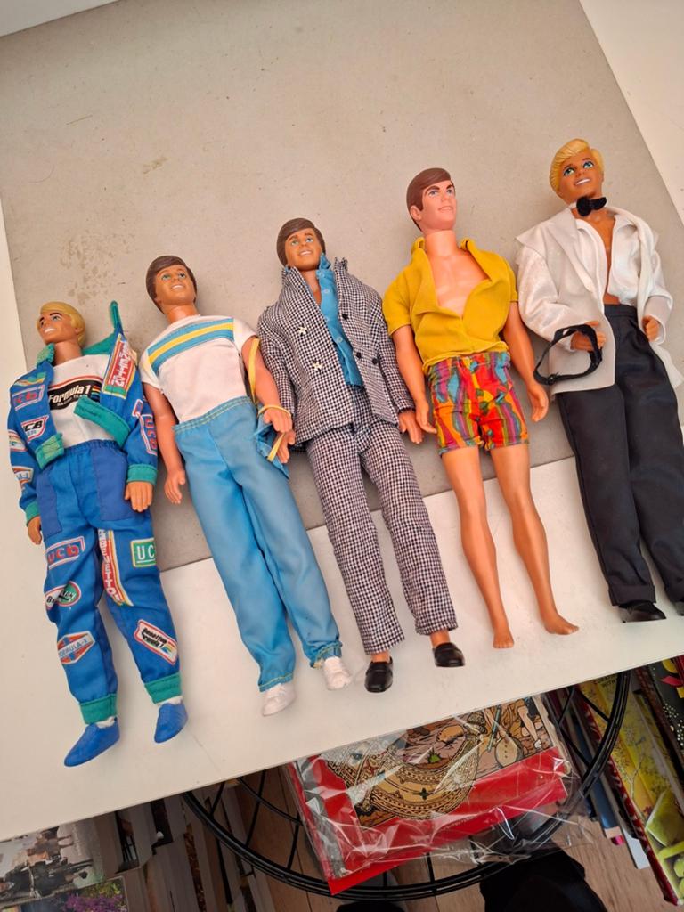 Barbie vintage ken poppen mattel fashiondolls vintagetoys, Verzenden, Fashion Doll