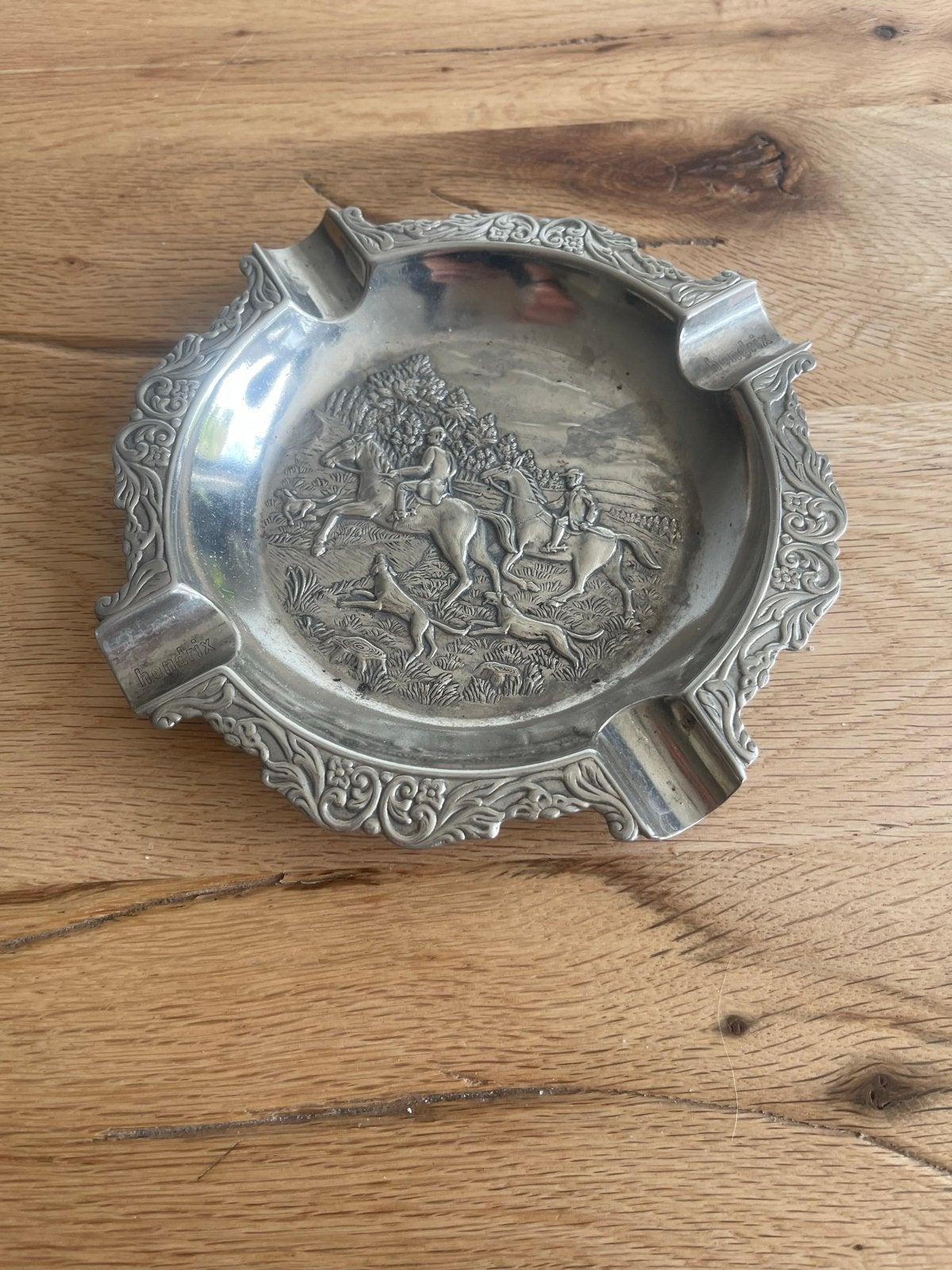 Vintage Henri Wintermans asbak –jachttafereel– sigarenasbak, Ophalen of Verzenden