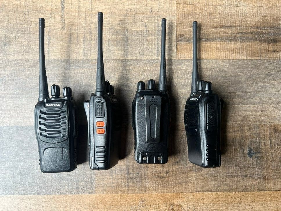 Baofeng BF88e Portofoons - 16 Kanaals Communicatieset, Ophalen, Gebruikt, Met broekklem, Portofoon of Walkie-talkie