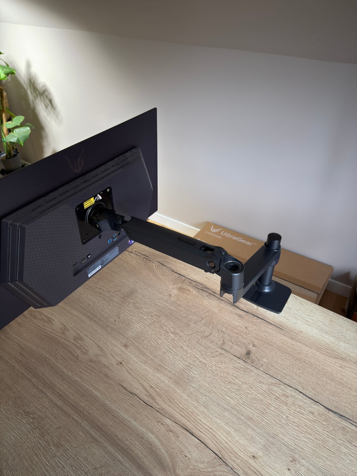 Ergotron LX Desk Monitor Arm Zwart, Computers en Software, Monitoren, Ophalen of Verzenden, Zo goed als nieuw, Overige typen, Overige resoluties