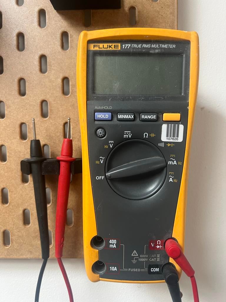 Fluke 177 True RMS Multimeter - Professionele Meter, Ophalen of Verzenden, Gebruikt, Multimeter
