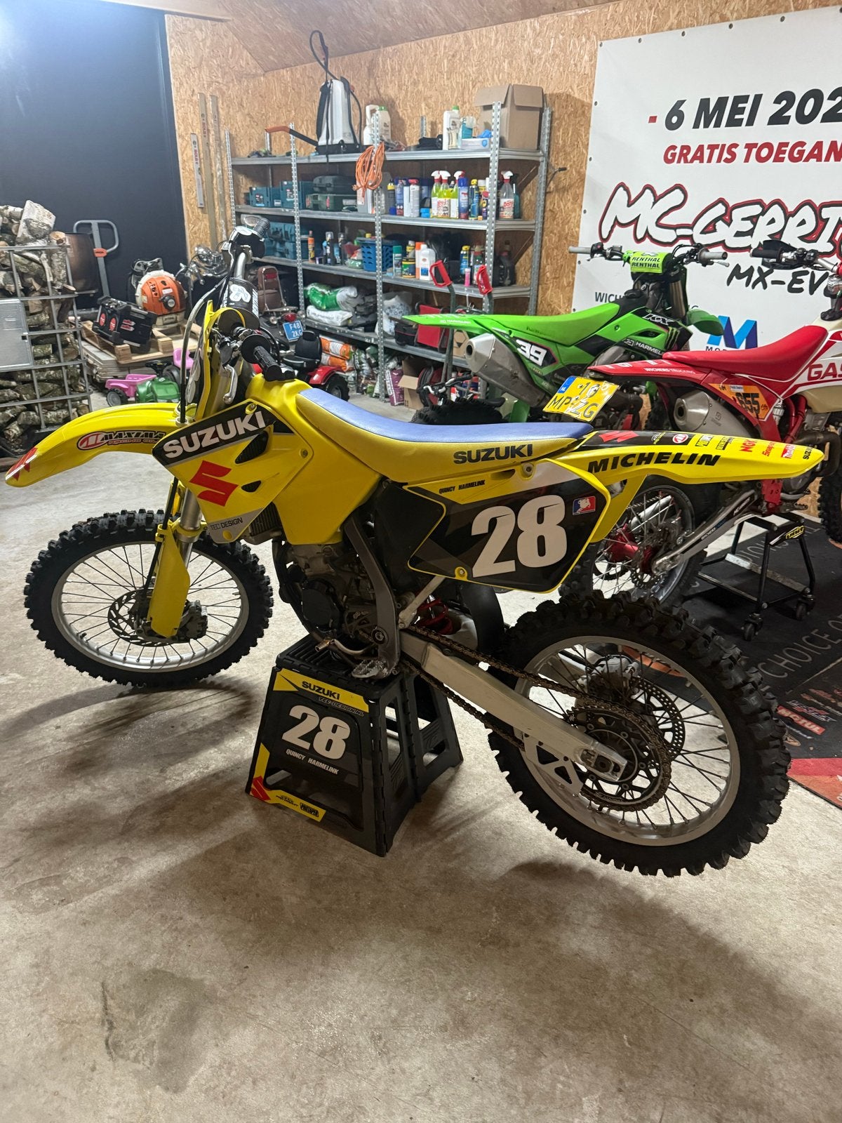 Suzuki  RM 125 !, Bedrijf, Gebruikt, Crossmotor