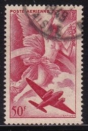 3507 - Frankrijk michel 749 gestempeld , Godin Iris en vlieg, Verzenden, Gestempeld
