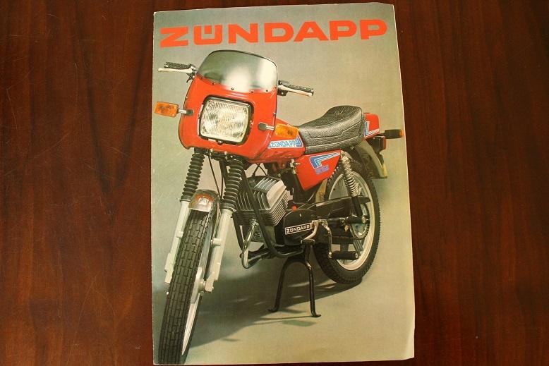 Zündapp Sprinter KS50 Hai GTS50 KS80 KS175 bromfiets folder, Ophalen of Verzenden, Gebruikt