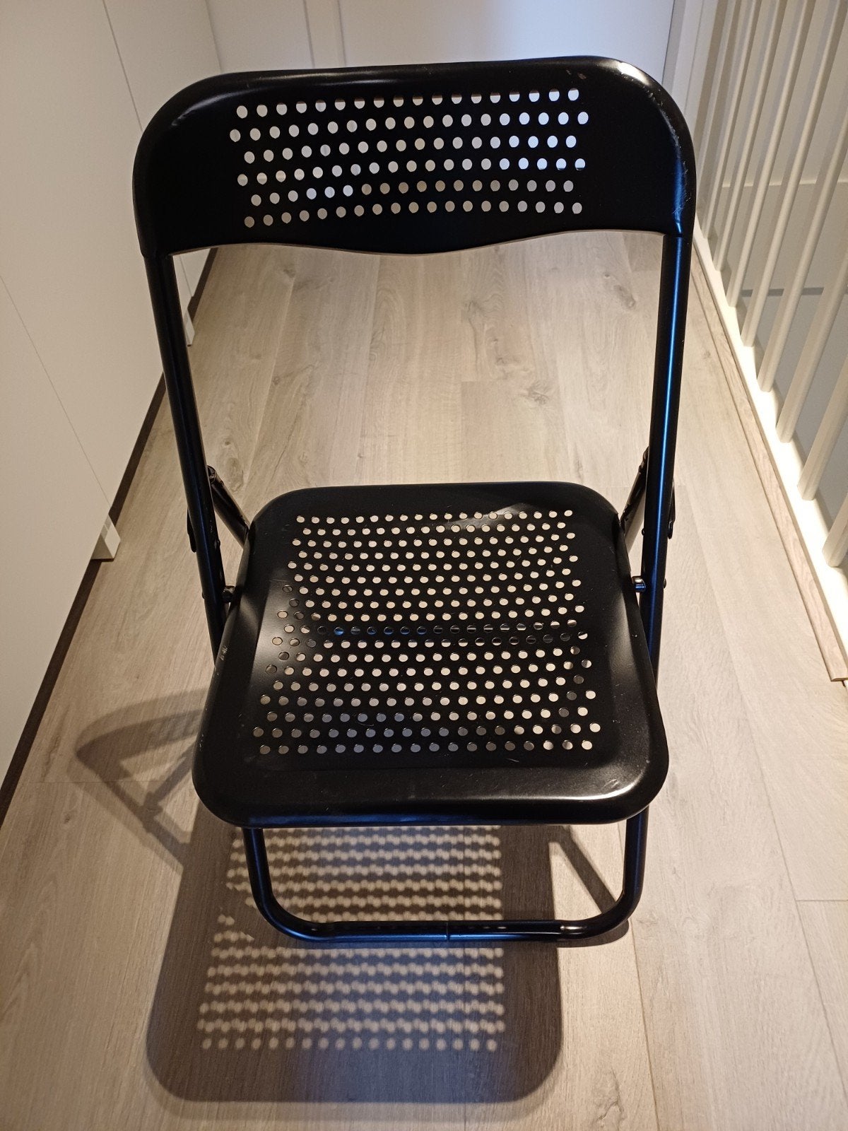 klapstoel, Ophalen, Zwart, Eén