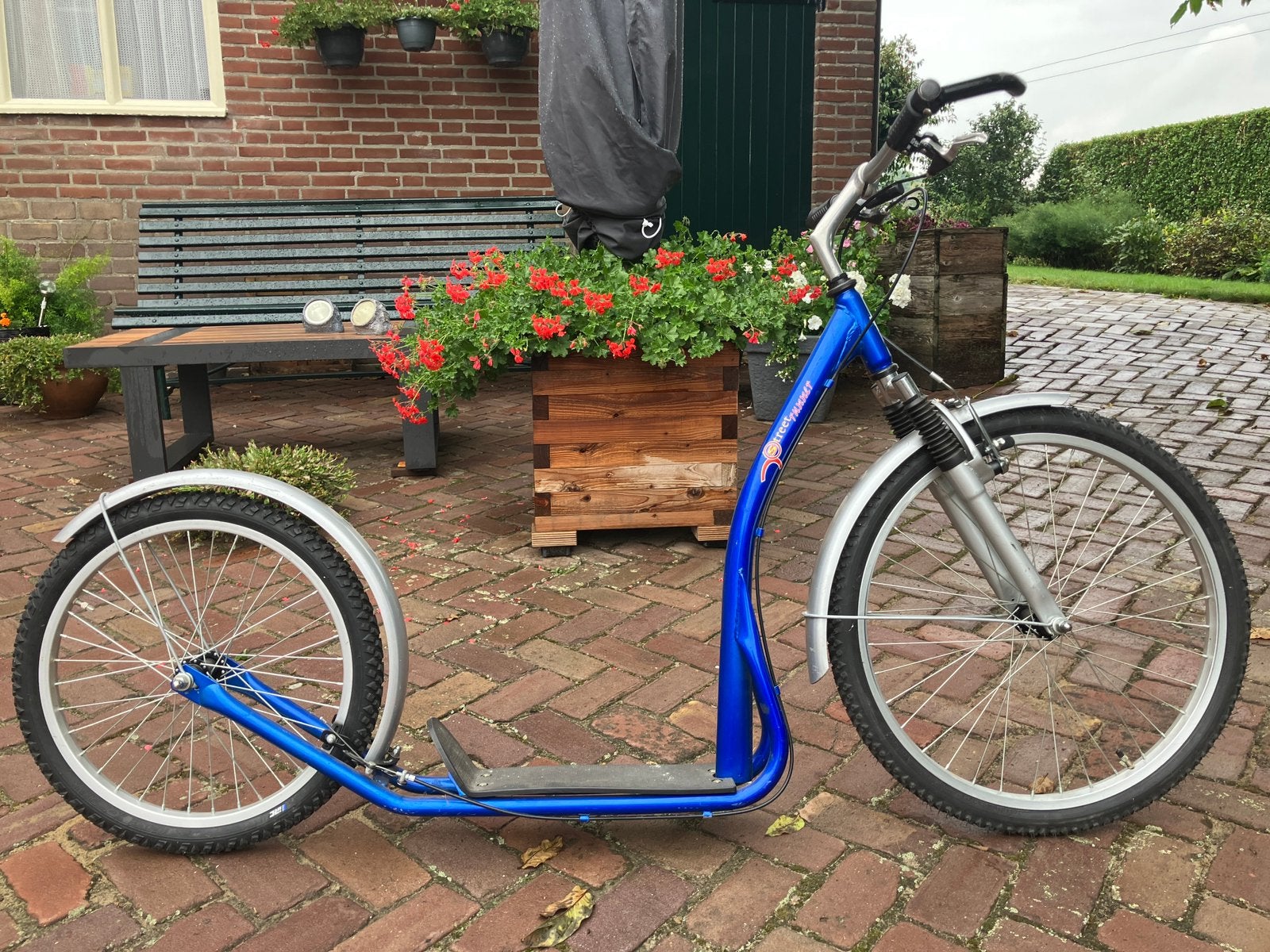 Loeki streetrunner step, Fietsen en Brommers, Steps, Ophalen, Zo goed als nieuw, Gewone step