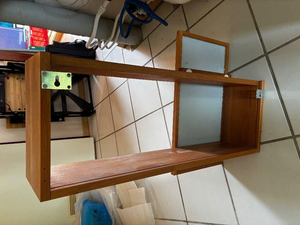 Toiletkastje of gewoon kastje met spiegel, Ophalen, 50 tot 100 cm, Minder dan 100 cm, 25 tot 50 cm