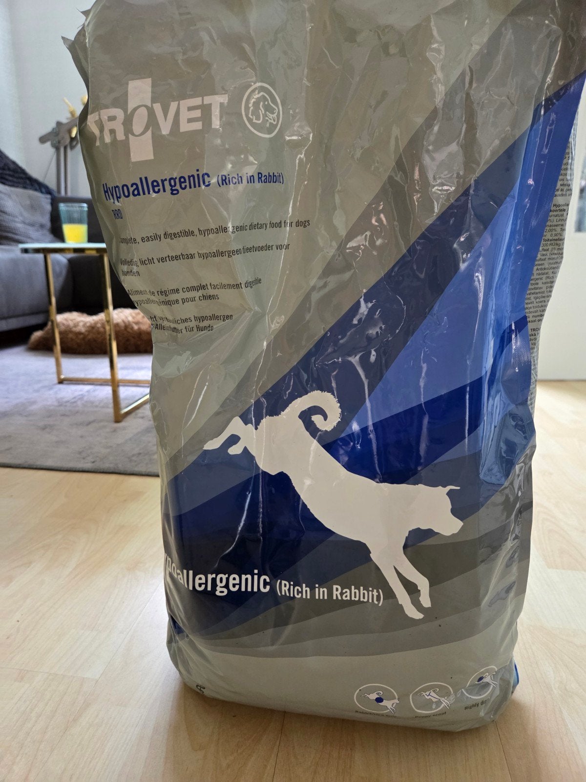 Trovet Hypoallergenic konijn brokken 5.5 kilo, Ophalen of Verzenden, Hond