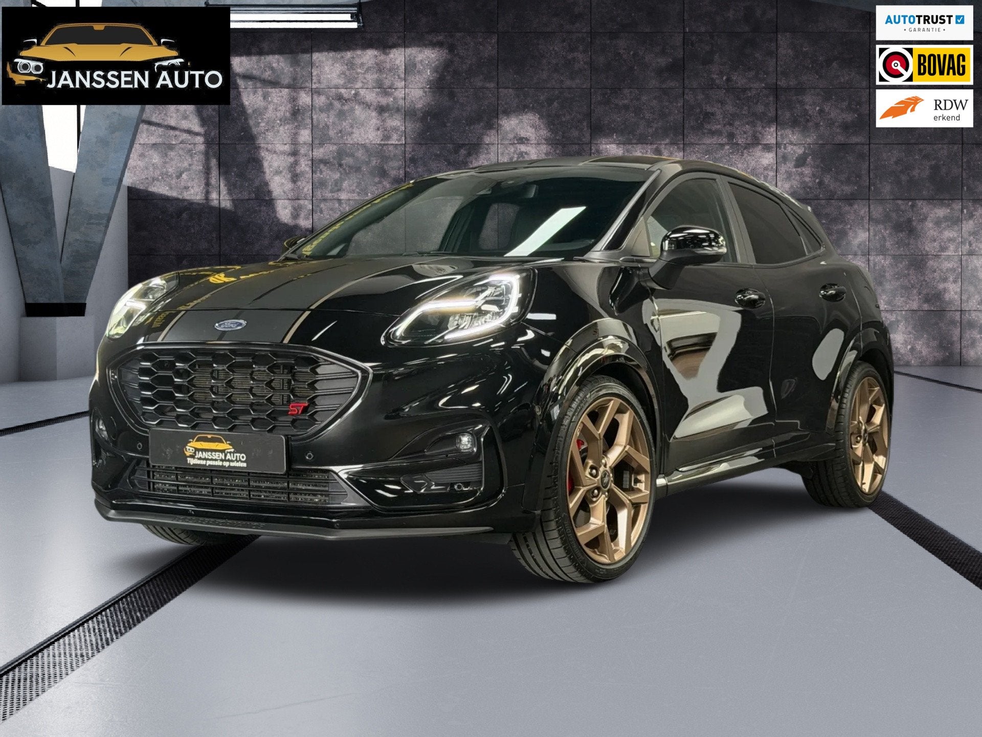 Ford Puma 1.5 EcoBoost ST-X Gold Edition Limited 668/999 | A, Auto's, Ford, Voorwielaandrijving, Zwart, Zwart, Origineel Nederlands