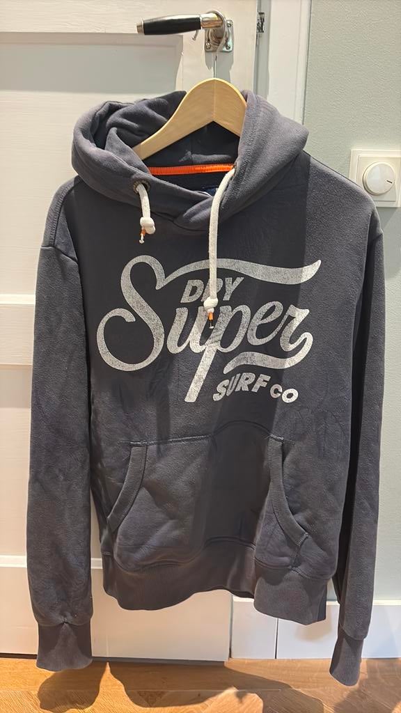 Superdry hoody sweater L, Ophalen of Verzenden, Gedragen, Maat 52/54 (L)
