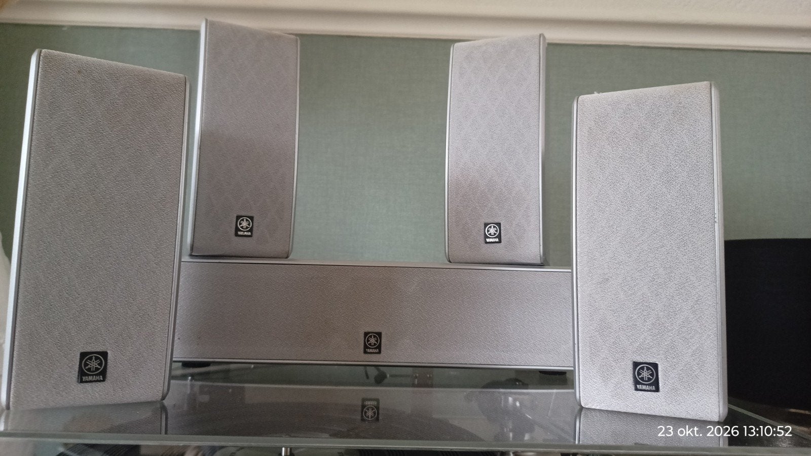 Yamaha NX-120 home cinema Speakerset, Gebruikt, Speakerset, Yamaha, Ophalen of Verzenden