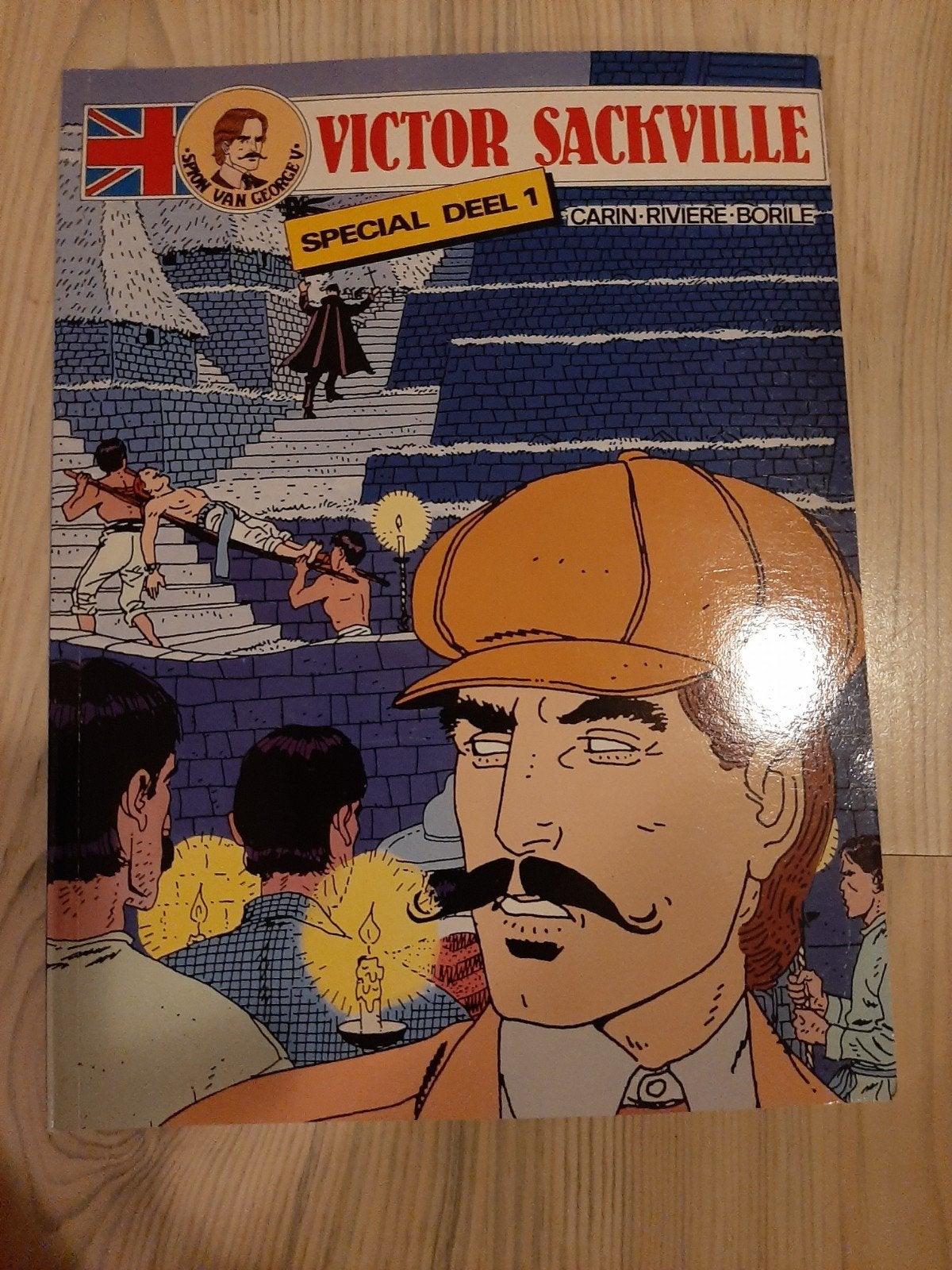 Victor Sackville Special Deel 1 - Carin-Riviere-Borile, Eén stripboek, Ophalen of Verzenden, Gelezen, Carin-Riviere-Borile