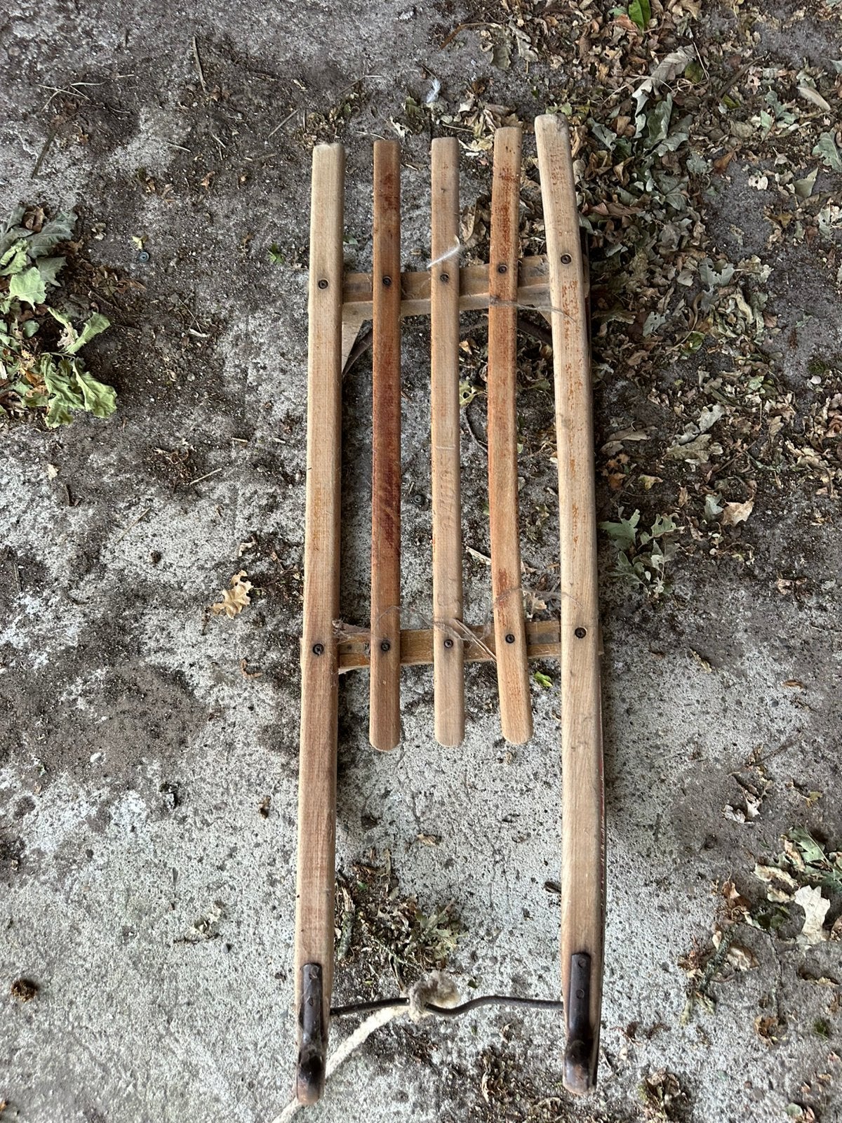 Antieke slee hout, Slee@live.nl, Slee, Ophalen of Verzenden, Zo goed als nieuw