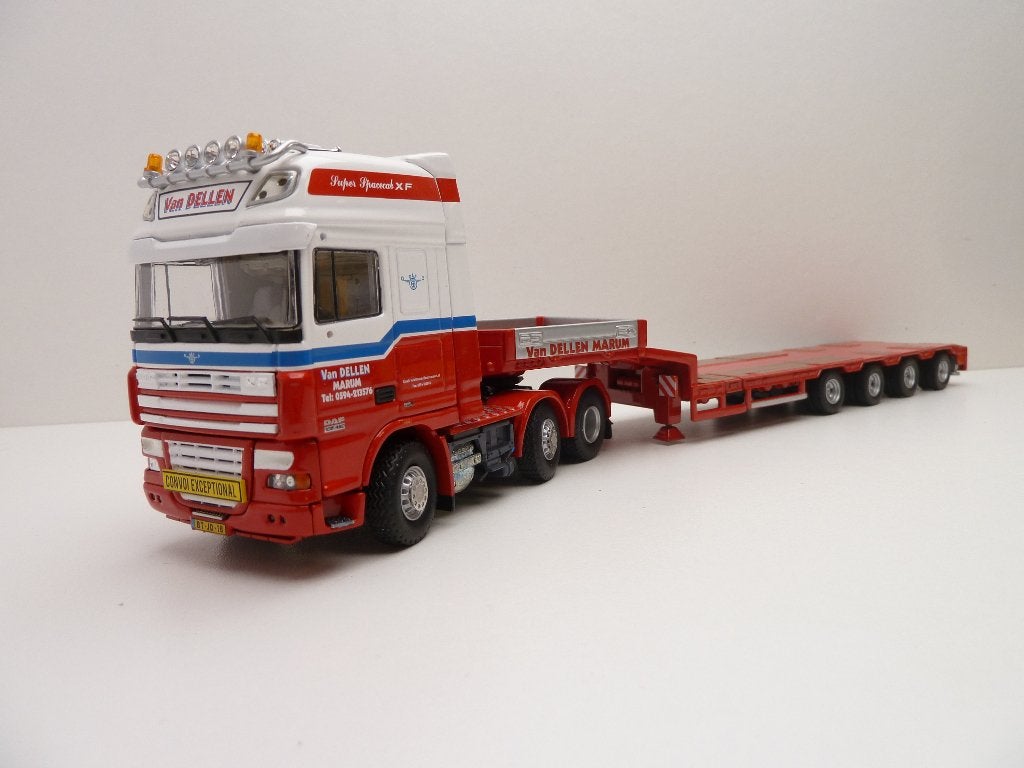 DAF XF 105 SSC '' van Dellen Marum  '' Tekno, Ophalen of Verzenden, Zo goed als nieuw, Bus of Vrachtwagen, Tekno