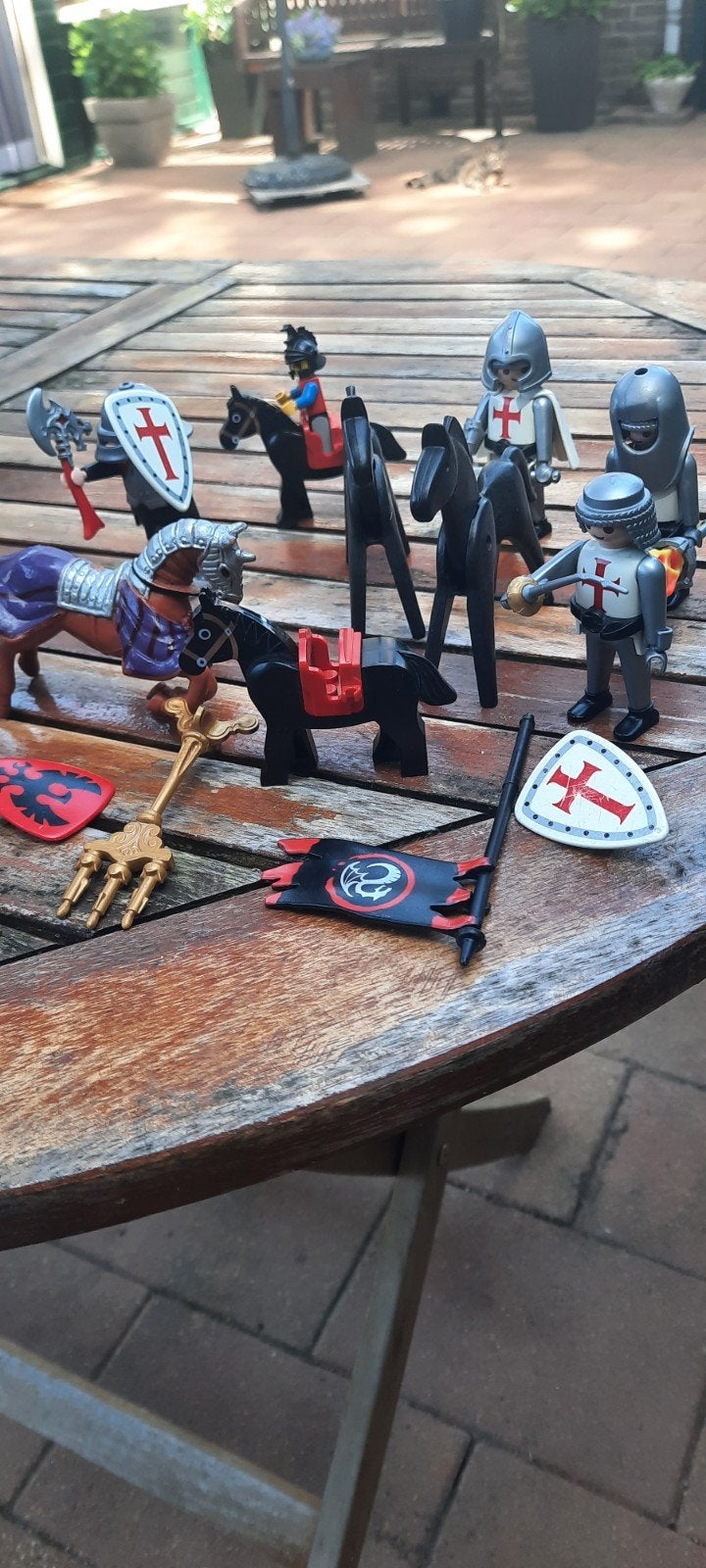 Set ridders en paarden, Ophalen, Zo goed als nieuw, Groter dan 1:32
