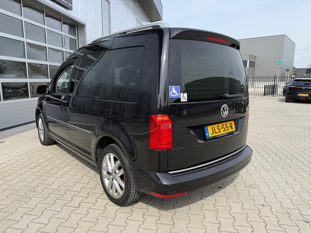 Volkswagen CADDY Combi 1.4 TSI Highline / rolstoel / scootmo, 125 pk, Gebruikt, 700 kg, Zwart