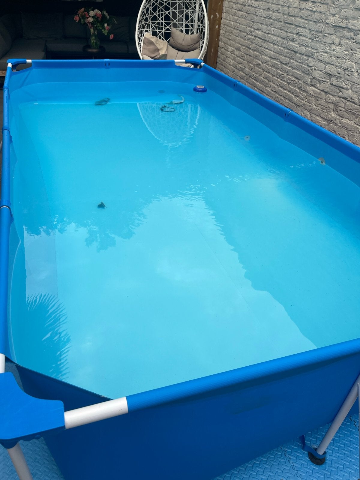 Groot opzetzwembad - Ideaal voor de zomer!, Ophalen, Gebruikt, 200 tot 300 cm, 80 tot 120 cm