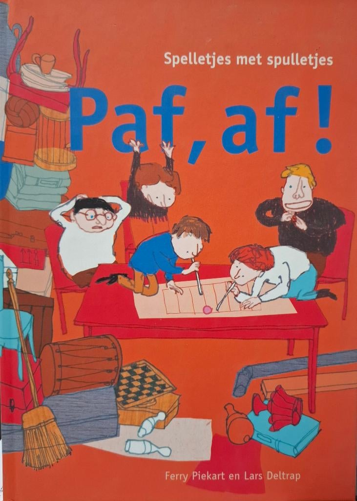 Spelletjes met spulletjes PAF AF Onbekende maffe spelletjes, Boeken, Ophalen of Verzenden, Nieuw, Non-fictie