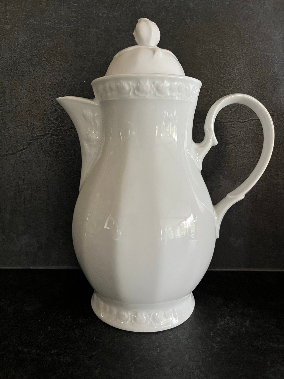 Witte Winterling Rösiau Bavaria Koffiepot, Overige merken, Klassiek, Overige typen, Ophalen of Verzenden
