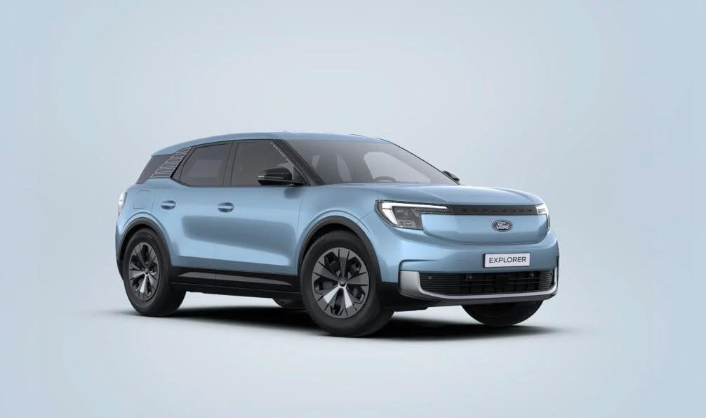 Ford Explorer Style Standard Range RWD 58 kWh 444km Rijberei, Dealer onderhouden, Zwart, Blauw, Explorer